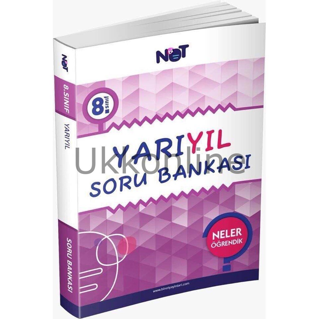 8.Sınıf Yarıyıl Tatil Kitabı Binot Yayınları