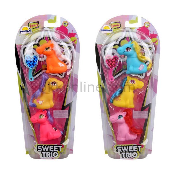 83155  POP STAR PONY TAILS 3LÜ SUN-LNR-FİGÜR