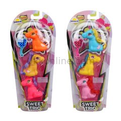 83155  POP STAR PONY TAILS 3LÜ SUN-LNR-FİGÜR
