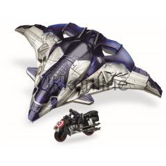 Hasbro B0425 Avengers Miniverse Quinjet, Araç ve Figür