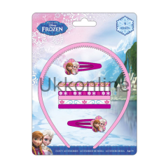 Ottonya Disney 7123 Frozen Saç Aksesuarlı 9'Lu Set