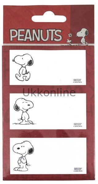 SNOOPY1300 OKUL ETİKETİ 8X3 24 LU