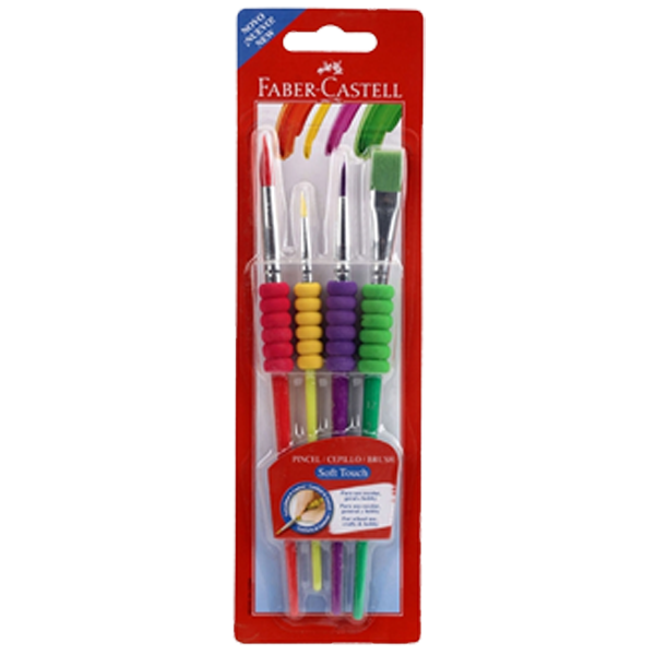 FABER FIRÇA SETİ SOFT TOUCH 4 LÜ