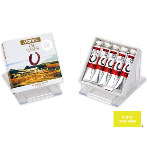 MARİES YAĞLI BOYA 21ml 215 LEMON YELLOW E75 21