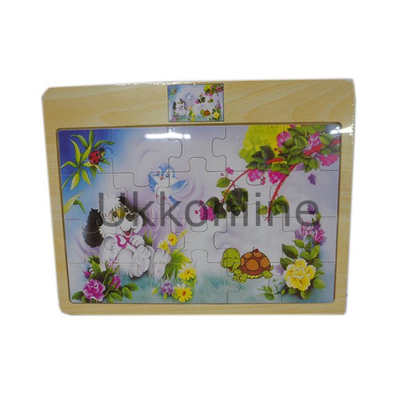 004TN AHŞAP İKİ MODEL PUZZLE