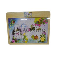 004TN AHŞAP İKİ MODEL PUZZLE