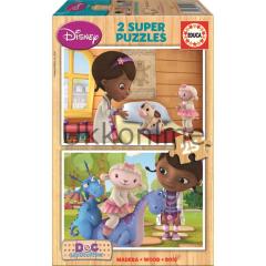 EDUCA COCUK AHSAP 2x25 PUZZLE 15913 DOC MCSTUFFINS