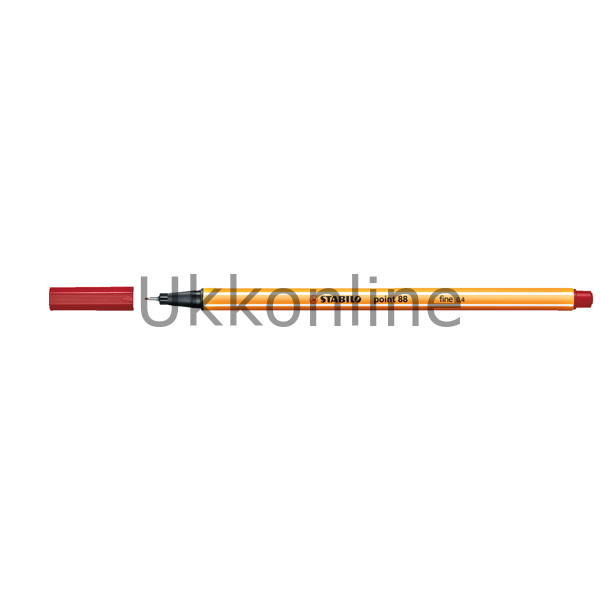 STABİLO KEÇE UÇ KALEM 88-50 KOYU KIRMIZI