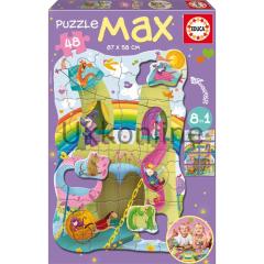 EDUCA COCUK MAX GIANT 48 PUZZLE 15902 PRINCESSES AND KNIG