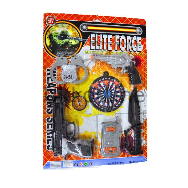 8080 KART.POLİS SET KELEPÇE-TELSİZ