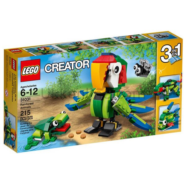 LMC31031 CREAT.YAĞMUR ORMANI HAYVANLARI /Creator 6-12 yaş LEGO