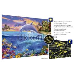 EDUCA COCUK NEON 150 PUZZLE 15899 UNDERWATER WORLD