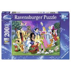 Ravensburger 126989 Çocuk Puzzle 200 Parça WD Princess