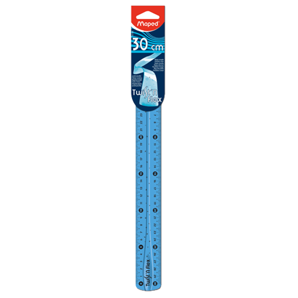 MAPED CETVEL ESNEK 30cm DÜZ TWIST N FLEX