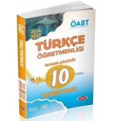 Data 2017 ÖABT Türkçe Öğretmenliği Tamamı Çözümlü 10 Deneme Sınavı