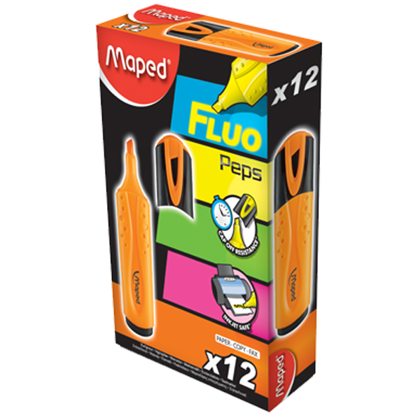 MAPED FOSFORLU KALEM MONO TURUNCU