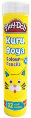 Play-Doh Kuru Boya 12li Tüplü