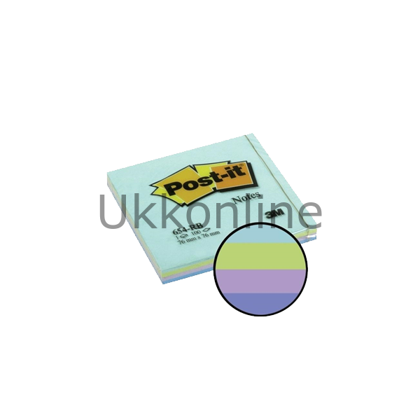 POSTİT NOT KAĞIT 654 76-76 RBM MAVİ