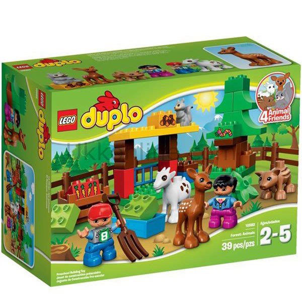 LED10582 DUP-ORMAN HAYVANLAR /Duplo 2-5 yaş LEGO