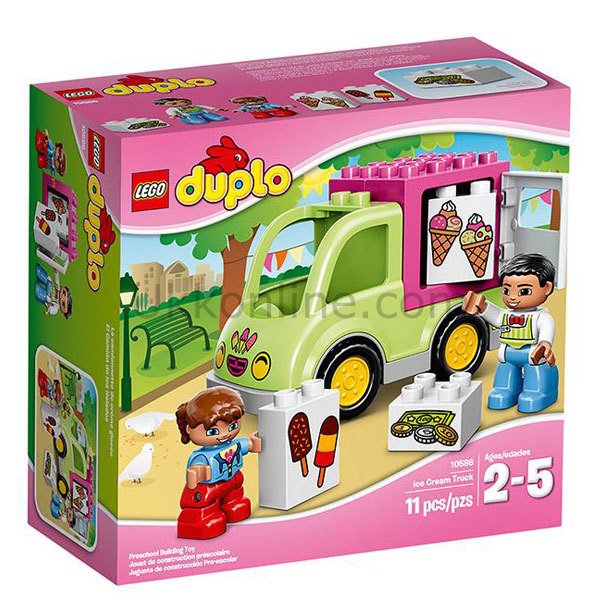 LED10586 DUP-DONDURMA KAMYONU /Duplo 2-5 yaş LEGO
