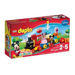 LED10597 DUP-MICKEY ve MINNIE DOĞUM GÜNÜ GEZİSİ /Duplo 2-5 yaş LEGO