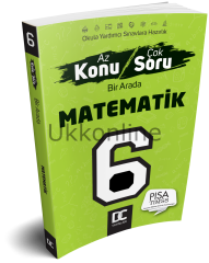 6.SINIF MATEMATİK AZ KONU ÇOK SORU DC YAYINLARI