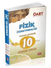 Data 2017 ÖABT Fizik Öğretmenliği Tamamı Çözümlü 10 Deneme Sınavı