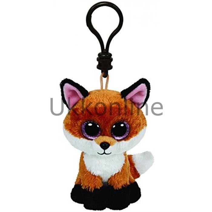 MEGA TY PELUS 36613 SLICK-BROWN FOX CLIP