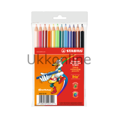 STABİLO BOYA KALEMİ 12 RENK TRİO KALIN