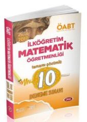 Data 2017 ÖABT İlköğretim Matematik Öğretmenliği Tamamı Çözümlü 10 Deneme Sınavı