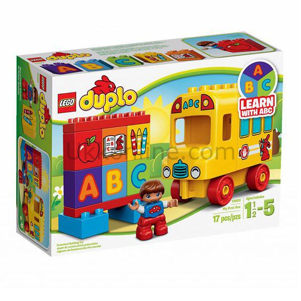 LED10603 DUP-İLK OTOBÜSÜM /Duplo 2-5 yaş LEGO