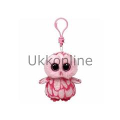 MEGA TY PELUS 36594 PINKY-PINK BARN OWL CLIP