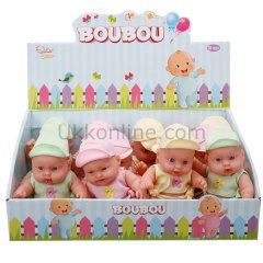 967 SUN BEBEK  ŞAPKALI/PİJAMALI SESLİ 20CM-RST-QMI
