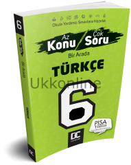 6.SINIF TÜRKÇE AZ KONU ÇOK SORU DC YAYINLARI