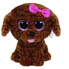 MEGA TY PELUS 36157 MADDIE-BROWN DOG W/BOW REG