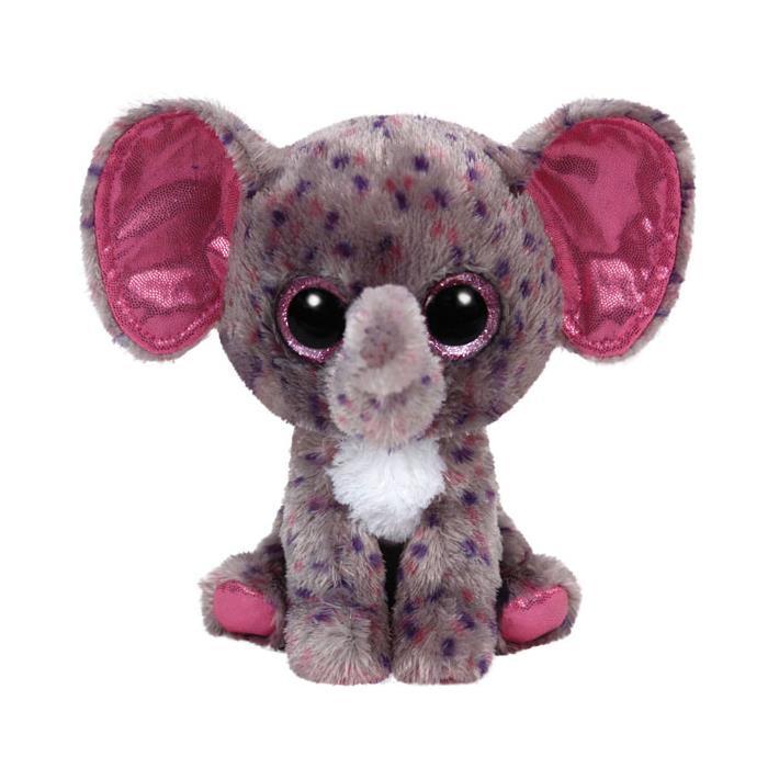MEGA TY PELUS 36156 SPECKS-GREY SPECKLED ELEPHA