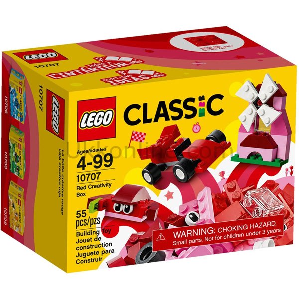 LMC10707 CLASSIC KIRMIZI YARATICILIK KUTUSU 4-99 yaş /55pcs/ LEGO