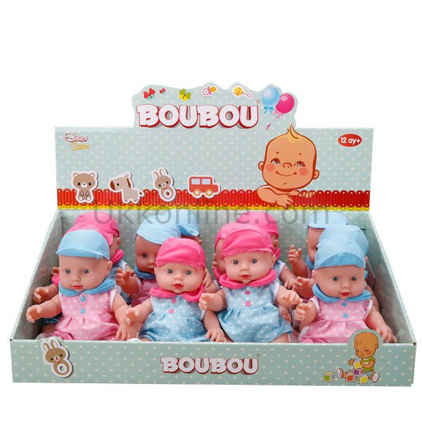 972 SUN BEBEK  ŞAPKALI/TULUMLU SESLİ 25CM-RST-QMI