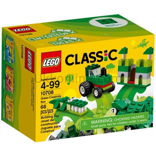 LMC10708 CLASSIC YEŞİL YARATICILIK KUTUSU 4-99 yaş /66pcs/ LEGO