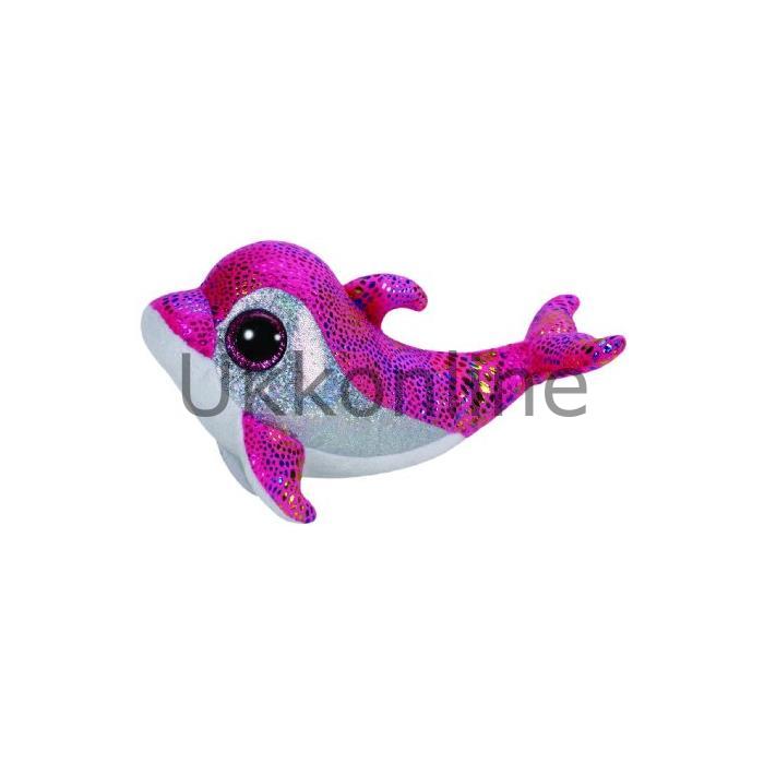 MEGA TY PELUS 36126 SPARKLES-PINK DOLPHIN REG