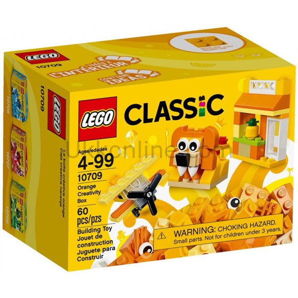 LMC10709 CLASSIC TURUNCU YARATICILIK KUTUSU 4-99 yaş /60pcs/ LEGO