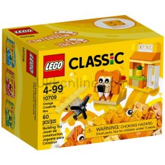 LMC10709 CLASSIC TURUNCU YARATICILIK KUTUSU 4-99 yaş /60pcs/ LEGO