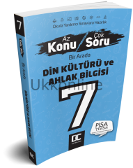 7.SINIF DİN KÜLTÜRÜ VE AHLAK BİLGİSİ AZ KONU ÇOK SORU DC YAYINLARI