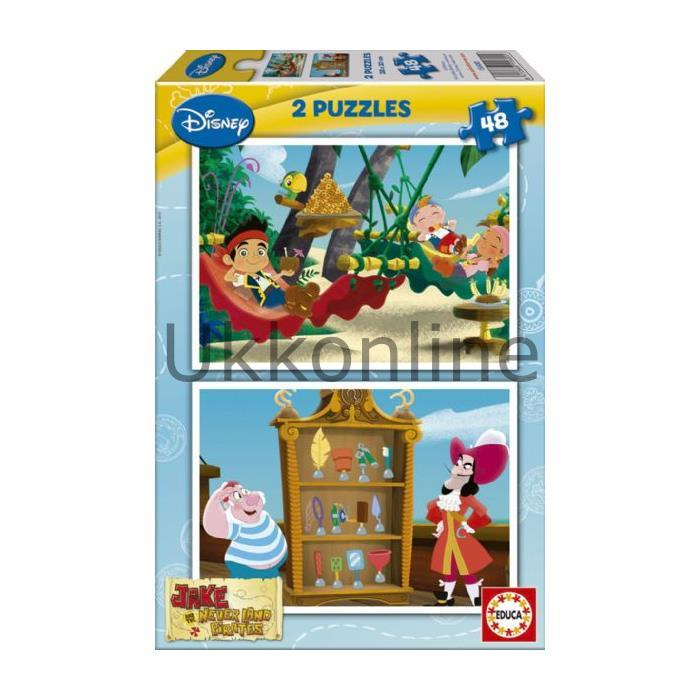 EDUCA COCUK DISNEY 2x48 PUZZLE 15600 JAKE VE VAROLMAYAN