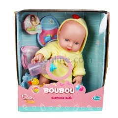 974 SUN BEBEK SET BORNOZLU/AKS.SESLİ 30CM-RST-QMI