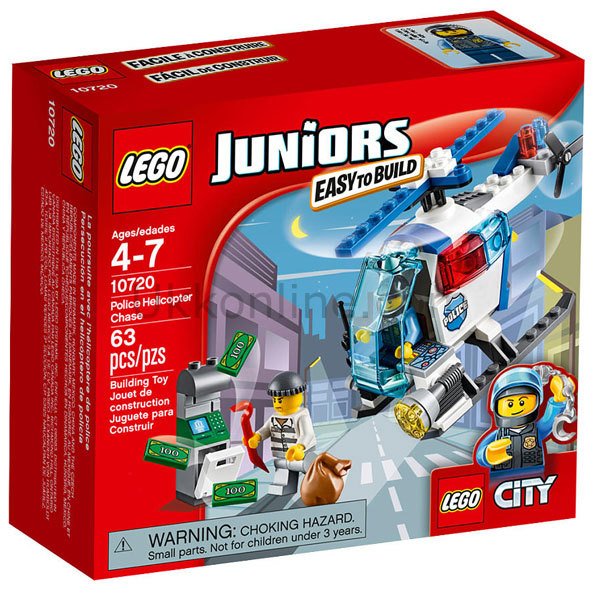 LEJ10720 JUN-POLİS HELİKOPTERİ /Juniors 4-7 yaş LEGO