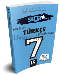 7.SINIF TÜRKÇE SKOR+SERİSİ SORU BANKASI DC YAYINLARI