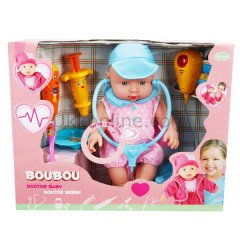 975 SUN BEBEK SET DOKTOR SET/AKS.SESLİ 30CM-RST-QMI