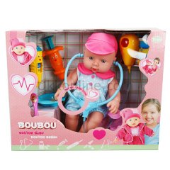 975 SUN BEBEK SET DOKTOR SET/AKS.SESLİ 30CM-RST-QMI