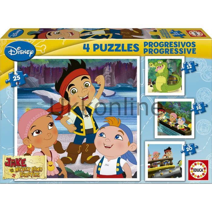 EDUCA COCUK DISNEY PROG 12-16-20-25 15598 JAKE VE
